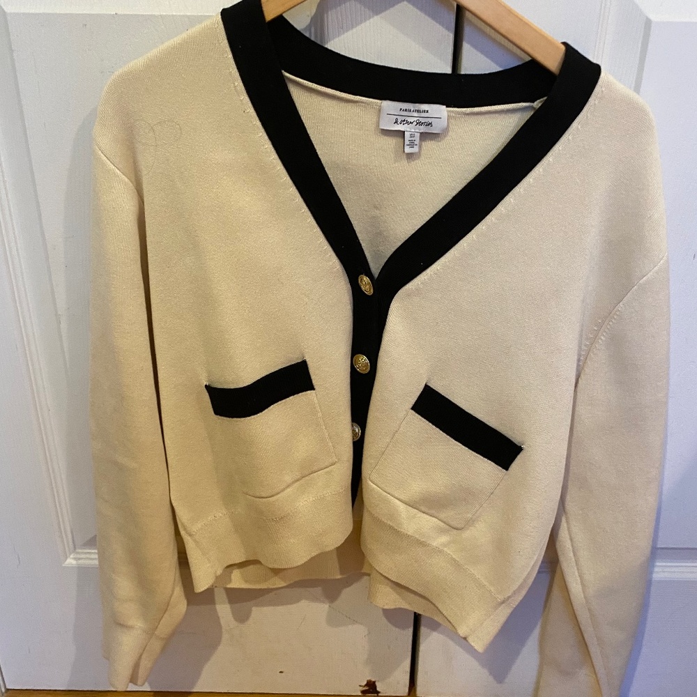 andotherstories cardigan